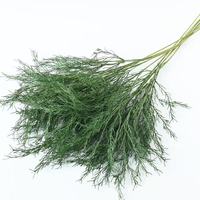 Bruidsdecoratie Bloemstukken Hoge Kwaliteit Kunstmatige Drakenstaartgras Bloemen Handgemaakt Zacht Rubber Modern Topmerk Groen