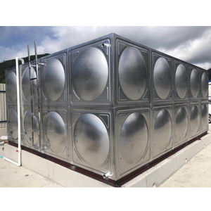 Tanque de Agua Potable de Acero Inoxidable SS304 Soldado con Aislamiento de PU, Tanque de Agua de Acero Inoxidable Soldado, Tanque de Agua de Acero Inoxidable 304 - Product Image 5