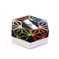 Boîte d'emballage de luxe en papier hexagone, 50 pièces, haute qualité, vente en gros, fabriquée au Vietnam