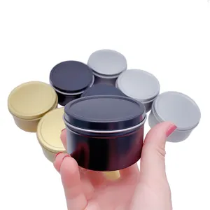 Горячая продажа пользовательский раунд/пустой/герметичная/одноразовые сушеная круглая металлическая упаковка маленькая чайная жестяная коробка конфеты в форме свечи контейнер олова
