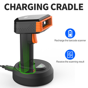 Xincode venta al por mayor de la fábrica de mano inalámbrico escáner de código de barras láser 1D 2D <span class=keywords><strong>QR</strong></span> lector de código de barras Scanners - Product Image 4