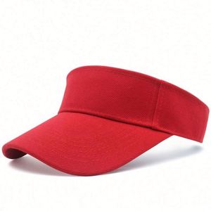 Casquette à visière personnalisée OEM de haute qualité, blanche, réglable, avec logo brodé, unisexe, pour le sport, la plage, le golf, protection UV, douce et respirante - Product Image 3