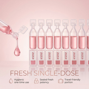 PDRN Serum 10000ppm Salmon DNA Pink Peptide Glow Serum Skin Barrier Repair Glass Skin Hydrating Anti Aging Korean Skincare - Product Image 5
