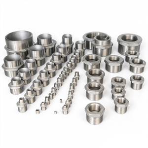 VN OEM Stainless Steel Investment Casting Hex Coupling Reducer Threaded Pipe Fitting for Water Gas Piping System - Product Image 1