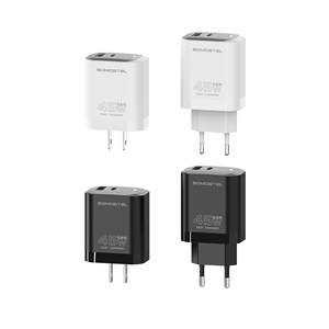 Caricabatterie da viaggio USB <span class=keywords><strong>Type</strong></span>-<span class=keywords><strong>C</strong></span> da 45W per <span class=keywords><strong>iPhone</strong></span> 17 16 Pro Max, Samsung, Xiaomi - <span class=keywords><strong>Caricatore</strong></span> per cellulari - Product Image 3