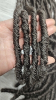 Extensions de Cheveux Synthétiques en Gros pour Crochet, Dreadlocks Goddess Gypsy Locs Pré-bouclées, Fausses Locs Souples pour Femme Noire