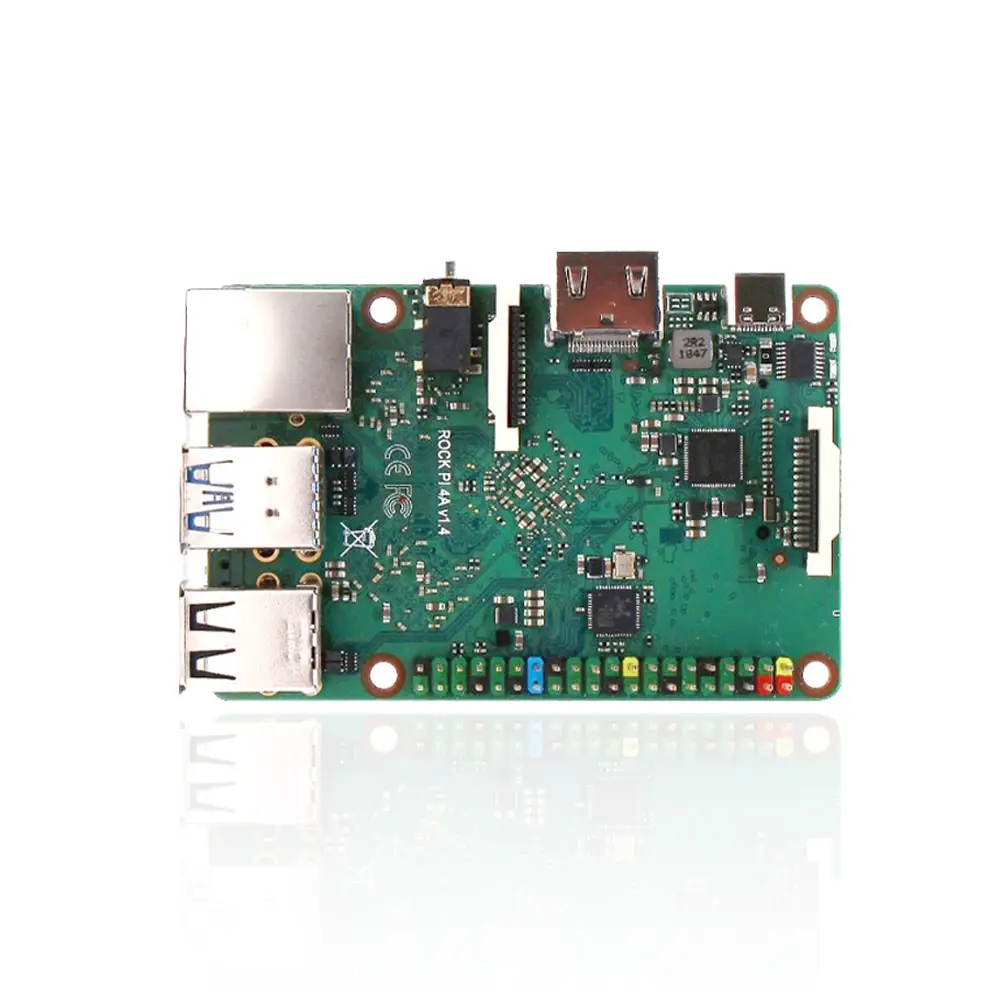 روك بي 4B V1.4 Rockchip RK3399 القشرة ستة النواة SBC/لوحة كمبيوتر واحدة متوافق مع مسؤول Raspberry PI عرض