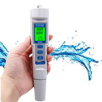EC-3587 Numérique 3 en 1, rétroéclairage LCD, compensation automatique de la température, EC, TEMP & PH-mètre