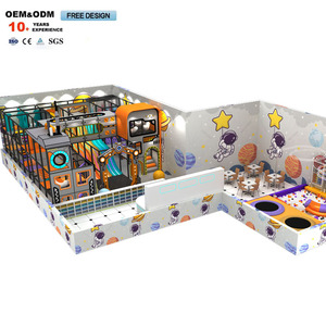 Parc de trampolines intérieur personnalisé pour enfants et adultes, avec cage de saut, petit design, centre de jeux - Product Image 2