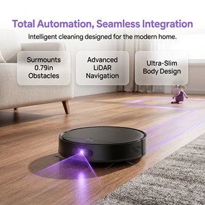 PF503 Robot Vacuum Cleaner 18000Pa Suction LDS Laser Navigation 3-in-1 Sweep <b>Mop</b> Smart Robotic Cleaner - Product Image 5