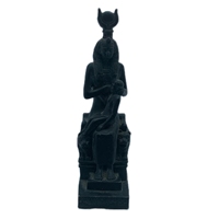 Figura Personalizada, Adornos de Resina - Figuras de la Colección de Diosas del Antiguo Egipto, Color Negro