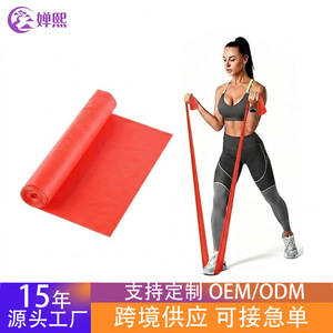 Bandes de résistance Chanxi, haute élasticité, TPE, pour yoga, fitness, exercices, correction de posture, Pilates - Product Image 2