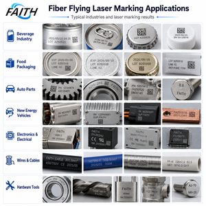 เครื่องเลเซอร์มาร์กกิ้งอัตโนมัติ Faith 20W Galvo ความแม่นยำสูง ราคาโรงงานขายส่ง รับผลิตตามสั่ง OEM - Product Image 2