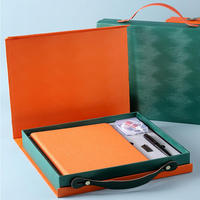 Carnet rechargeable personnalisé Batterie externe 10000mah intégrée Chargement sans fil 80 feuilles Journal A6 A4 Business Office Spiral Design