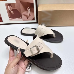 QuiteS nuove scarpe comode da <span class=keywords><strong>donna</strong></span> alla moda pantofole basse da <span class=keywords><strong>donna</strong></span> pinza scarpe singole sandali <span class=keywords><strong>infradito</strong></span> <span class=keywords><strong>bianche</strong></span> - Product Image 1