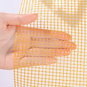 Fiberglas mesh üretimi alçı net 160 cam elyaf tel örgü rulosu yapı malzemesi için