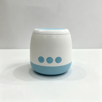 Chauffe-lait électrique portable pour biberons avec affichage numérique de la température et batterie rechargeable