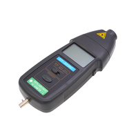 TONY DT-2236C Pasokan Pabrik Tachometer Digital Genggam 2-in-1 Pengukur Kecepatan Laser Layar LCD Perlindungan IP65 Akurasi 0,05%