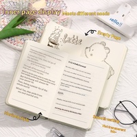 Carnet de poche mini Panda Buckle, 100 feuilles vierges, motif dessin animé, esthétique soignée, cadeau mignon pour étudiant