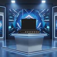 Commutateur KVM 4K UHD 17,3'' / 18,5'' 1U pour rack, 8 ports avec contrôle OSD par touches de raccourci, console tiroir 4/8/16 ports disponible