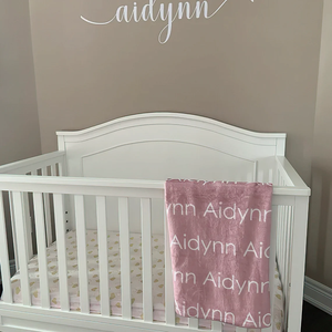 Manta <span class=keywords><strong>de</strong></span> Viaje <span class=keywords><strong>de</strong></span> Franela Gruesa Sublimada con Dibujos Animados Impresos, Sin Pedido Mínimo, para Navidad, San Valentín, con Nombre Personalizado para Bebé - Product Image 3