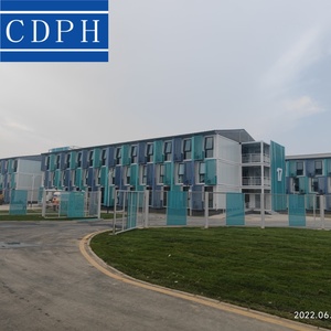 Logements modulaires en acier galvanisé pour le logement des travailleurs sur les chantiers <span class=keywords><strong>de</strong></span> construction à grande échelle, solutions <span class=keywords><strong>de</strong></span> bureaux <span class=keywords><strong>de</strong></span> projet en zone isolée - Product Image 5