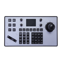 Controlador de Teclado para Videoconferencias en Red YRE-21BA, Joystick 4D, Interfaces RJ45, Función de Votación PoE para Cámaras PTZ