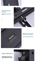 Soporte de Pared para TV con Base Giratoria de Acero para Televisores LED/LCD de 26 a 65 Pulgadas, Compatible con VESA 400x400