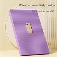 Tapis de yoga TPE 4,5 mm haute résilience, épais, imperméable, antidérapant et durable pour l'entraînement de base et le fitness