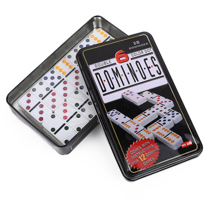 Nuevo Juego de Dominó de 28 Piezas de Doble Seis Colores, Dominó Clásico con Números para Juego de Mesa - Product Image 2