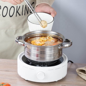 Hot Selling Modern Design Stainless Steel 3-Piece Non-Stick <strong>Multipurpose</strong> Cooking <strong>Pot</strong> <strong>Set</strong> with Lid Metal Material - Product Image 3