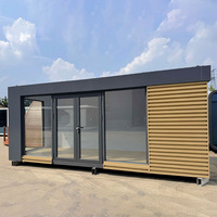 Maisons modulaires préfabriquées de type Apple Cabin Pod de 20 pieds et 40 pieds, maisons capsules, maisons miniatures de luxe pour le glamping, les villas, les commerces