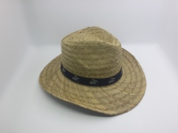 Chapeaux Panama en paille personnalisés pour l'été, pour hommes et femmes, à large bord, protection solaire UV avec logo personnalisé