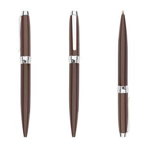 Stylo bille en métal gravé personnalisé, vente en gros, stylo roller promotionnel rose doré, stylo professionnel pour cadeaux d'affaires - Product Image 3