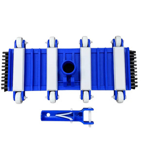 Tête d'aspirateur de <span class=keywords><strong>piscine</strong></span> robuste de 14 pouces avec brosse <span class=keywords><strong>pour</strong></span> <span class=keywords><strong>une</strong></span> aspiration flexible améliorée - Product Image 4