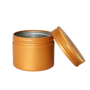 30g-50g定制标志豪华红茶包装小容量茶罐圆形铝罐顶部压花