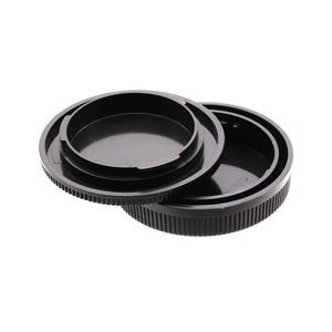 Ensemble de capuchons d'objectif avant et arrière réutilisables en plastique pour Canon EOS M, accessoire pour appareil photo - Product Image 2