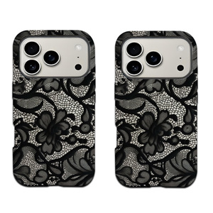 <span class=keywords><strong>Coque</strong></span> de téléphone DIY personnalisée avec dentelle magnétique deux-en-un pour 17 Pro Max et S25 FE - Product Image 2