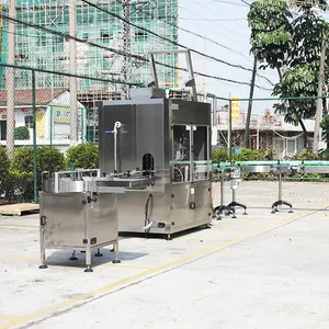 स्वचालित रस भरने उत्पादन लाइन 50-500ML पेय तरल बॉटलिंग मशीन पानी भरने की मशीन