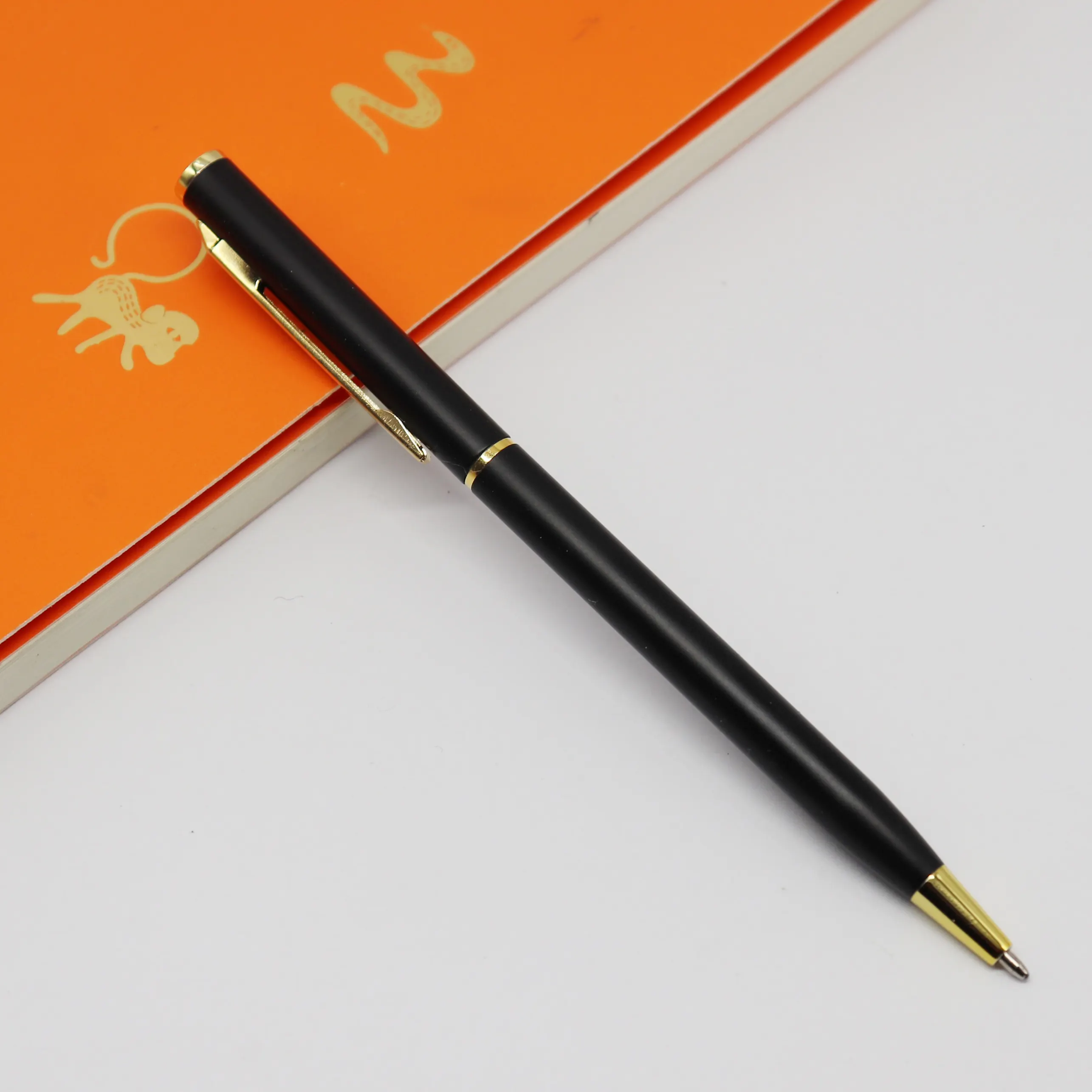 Özel tasarım yaygın olarak kullanılan ucuz büküm seti Metal kalem tükenmez