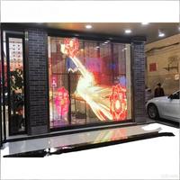Écran LED transparent à grille haute luminosité pour intérieur, idéal pour les centres commerciaux, les bureaux, les halls d'accueil et les salles d'exposition