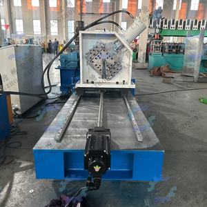 Máquina de Conformación de Perfiles en C para Sistemas de Montaje Solar, Económica, de Bajo Precio, Soporte de Acero Fotovoltaico, Motor y Engranajes - Product Image 2