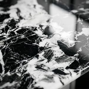 Juego de Comedor Moderno de Piedra Sinterizada Negra, Base de Acero Inoxidable de Lujo, Rectangular, de Mármol, para 6 Personas, Muebles para Habitación de Hotel - Product Image 3