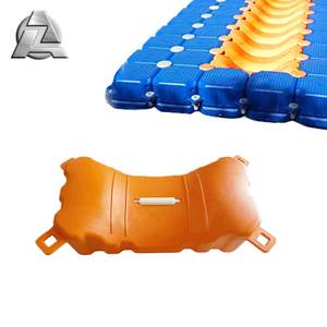 Flottabilité du baril flottant supérieure à <span class=keywords><strong>trois</strong></span> cent <span class=keywords><strong>soixante</strong></span> kilogrammes par mètre carré, couleur orange, bloc ponton en forme de U - Product Image 1