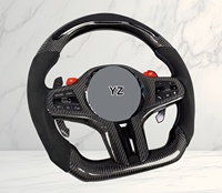 Volant en fibre de carbone personnalisé avec LED YZ pour BMW Série 3 4 5 6 7 8 G20 G2X G3X M3 M4 M5 330i 330e 340i 440i