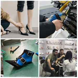 Bottes cuissardes en jean à talon crayon pour <span class=keywords><strong>femme</strong></span>, sur mesure, vente en gros, <span class=keywords><strong>taille</strong></span> 44, bout pointu, <span class=keywords><strong>mollet</strong></span> large, talon de 10,5 cm, pour l'automne - Product Image 3