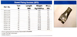 Soportes de Fijación de Acero con Certificación ISO para Hormigón Prefabricado (Muestra Gratuita) - Product Image 6