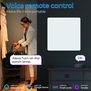 Interrupteur mural tactile Smartrol Zigbee 1 voie avec commande vocale par application pour la domotique intelligente - Product Image 4