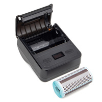 Imprimante d'étiquettes portable YUANAIDC 80MM BT, imprimante thermique claire pour petits autocollants adhésifs et étiquettes de vêtements