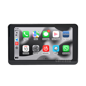 Unidad Estéreo Inalámbrica con Pantalla Táctil CarPlay y Android Auto para Automóvil, Autobús, SUV, <span class=keywords><strong>Camioneta</strong></span>, Taxi, Camión, Furgoneta, Motocicleta, Scooter - Product Image 1